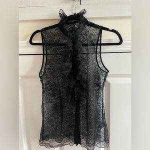 Ralph Lauren lace blouse